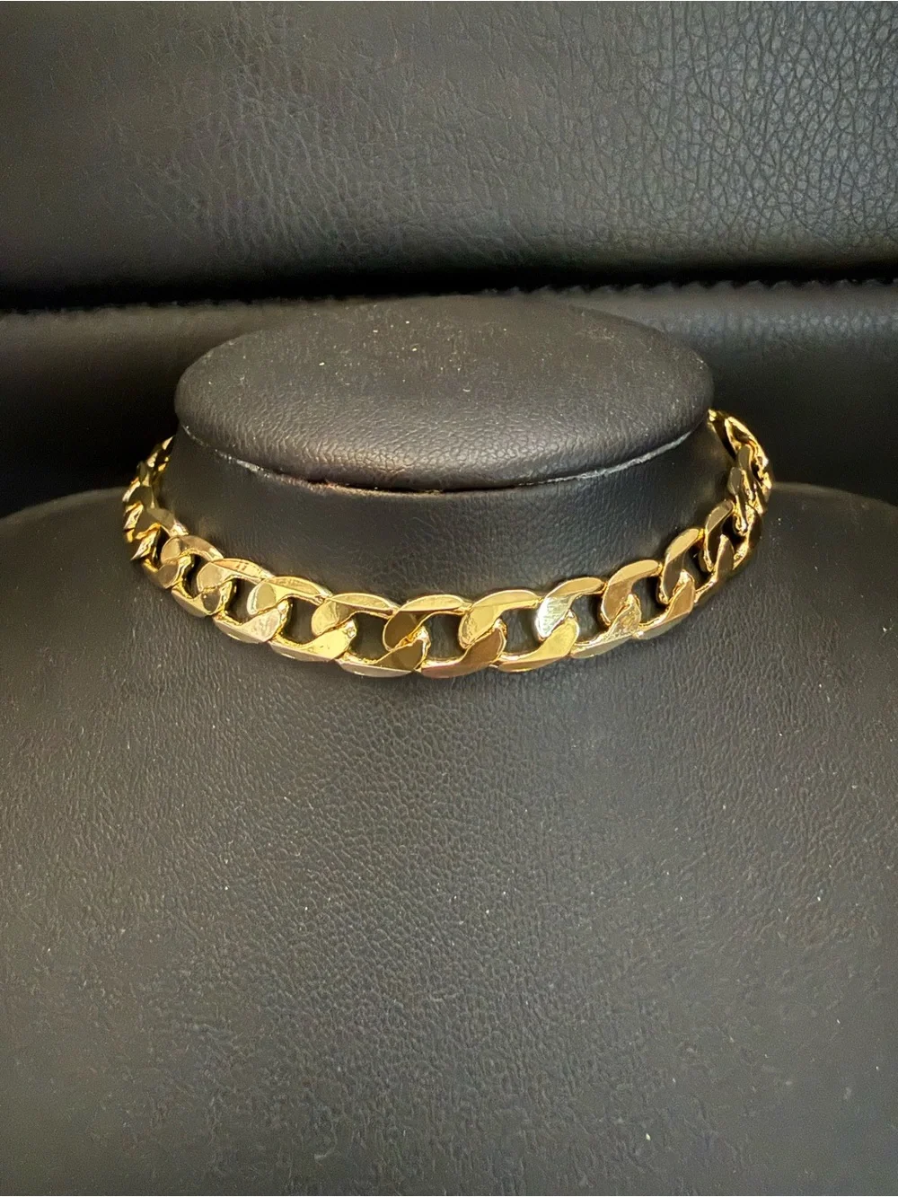18K Gold Filled NEW Cuban Chain Bracelet Unisex Box Included